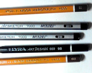 маркировка простых карандашей